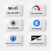 Двухдиапазонная беспроводная сетевая карта RTL8922 с PCIe и Bluetooth 5.4, 2.4G/5G/6G, WIFI7 приемник для настольных ПК