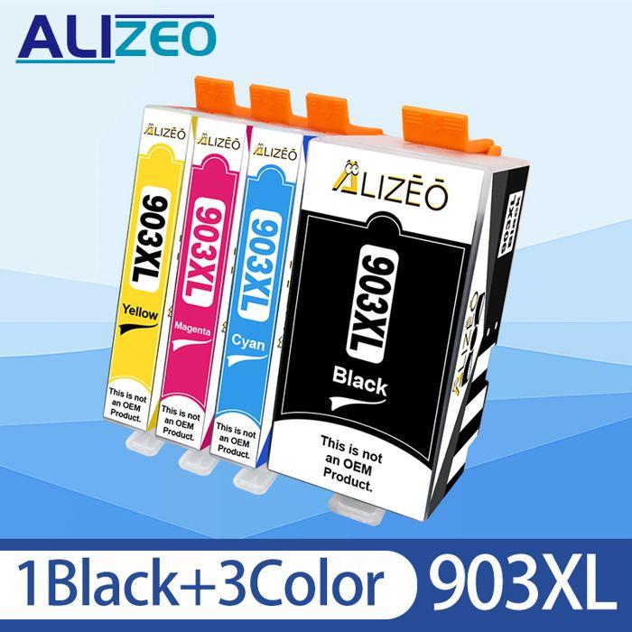 Cartouche d'Encre - YONGER POUR ELLE - HP 903XL - Multi-couleurs - Compatible - 55ml Noir