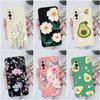 Силиконовый чехол для Huawei Nova 6 7 9 10SE Y70 Plus P30 P40 Lite 4G 5G Fashion Avocado Liquid Мягкая силиконовая противоударная задняя крышка для бампера Huawei