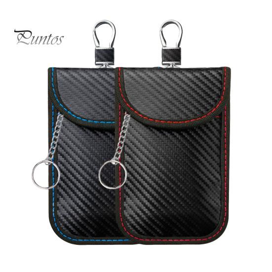 1/2 шт., сумки для ключей от автомобиля, защитные клетки, компактные размеры, портативные противоугонные чехлы с блокировкой сигнала, RFID-брелок, защитные чехлы