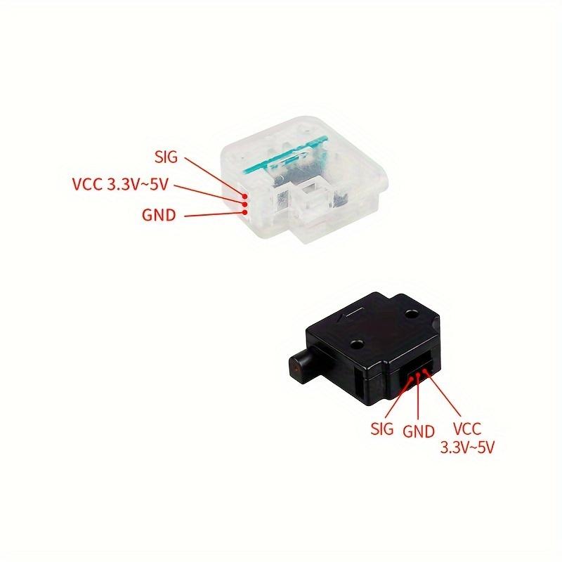 1 - Piece 3D Printer Consumables Breakage Detection Module - Advanced Trigger Sensor Switch with 1m Cable for Efficient Filament Break Monitoring