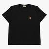 MaiSon KitSune Lw00105kj0008 P199 Fox Head Patch Women S Short Sleeve Tee