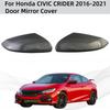 Для Honda CIVIC CRIDER 2016 2017 2018    Карбон Заднего Вида Автоаксессуары Хромированные Накладки на Боковые Зеркала Стиль Наклейки