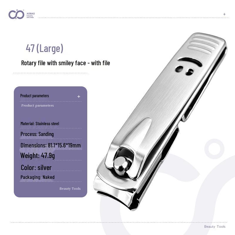 Nail Clippers & File Set: Scissors & Manicure Tools