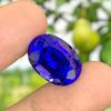 Цвет D, Чистый для глаз, Натуральный Танзанит, Свободный Камень Овальной Огранки, Камень Весом в Каратах.
