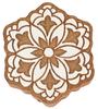 IBA Indianbeautifulart Textile Printing Block Mandala Hand Carved Wooden Stamp Wood Block Printing Textile Stamp For Fabric   Pottery Blocks- 2.5