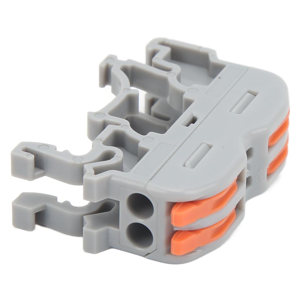 DIN Rail Type Lever Wire Connector Wire Splicing Connectors Electrical Cable Terminal for Circuit