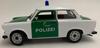 Trabant 601 Polizei Police Model 24037Gp Metal Welly 1:24