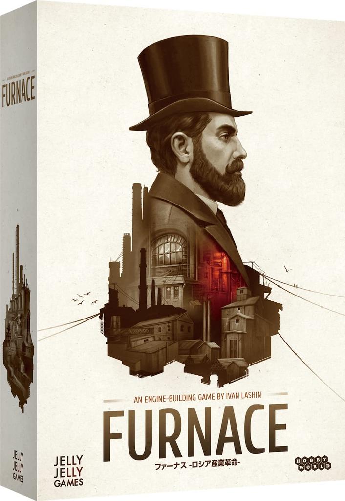 JELLYJELLYGAMES Furnace Industrial players Японская версия настольной игры - Русская революция - 2~4