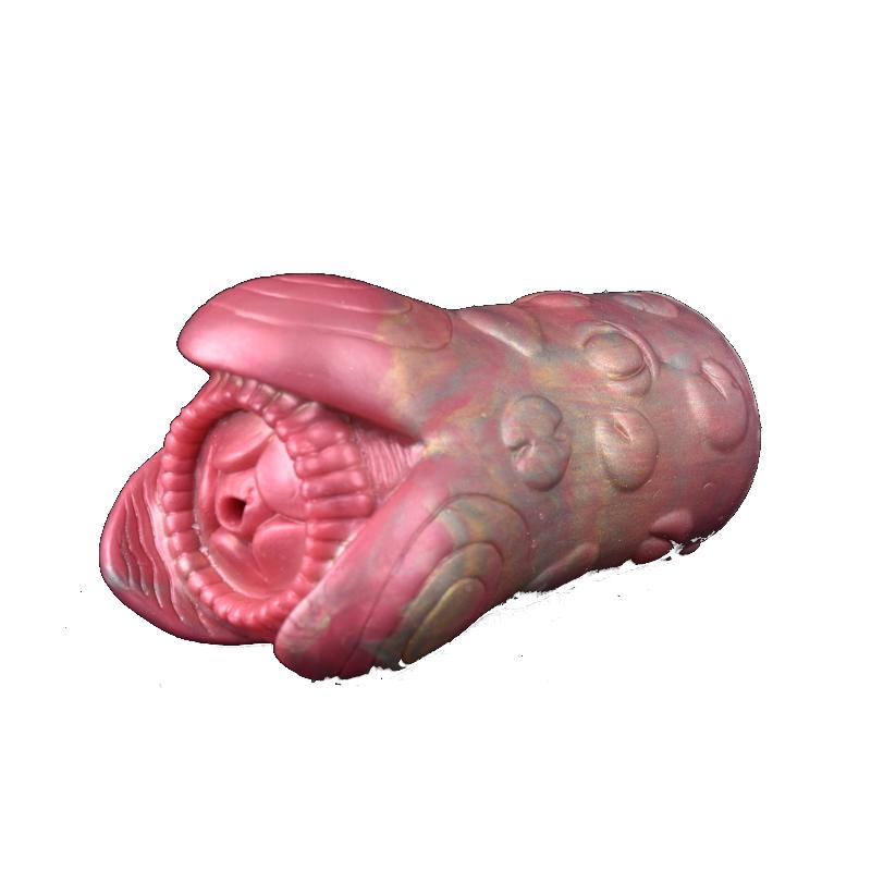 Big Lips Realistic Vagina Oral Sex Male Handheld Masturbator Artificial Masturbators