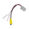 8Pin Rear Camera Video Plug Adapter RCA Cable For 14-20 Mitsubishi Factory Radio