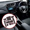 Противоскользящие коврики в слоты для подстаканников для Honda SHUTTLE GK8/9 GP7/8 Япония в Юго-Восточной Азии Противоскользящий коврик Накладка на дверь Автоаксессуары RHD