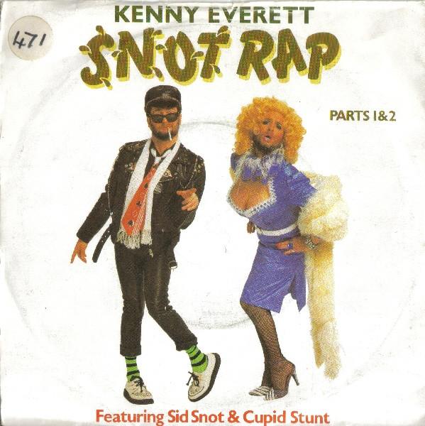 7-дюймовая пластинка KENNY EVERETT - Snot Rap KEN1 RCA 1983 UK Поп Б/у