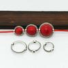 30 шт. Полые колпачки для бусин, разделители, заглушки для DIY украшений, браслетов, ожерелий