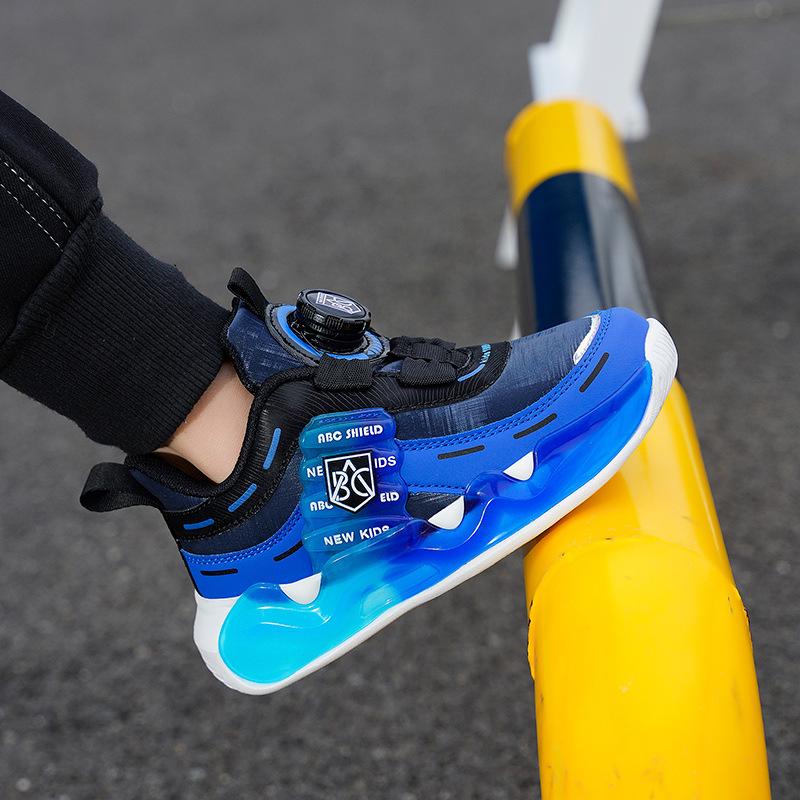 Мальчиковые Красные Зимние Спортивные Ботинки на Флисовой Подкладке для Нового Года