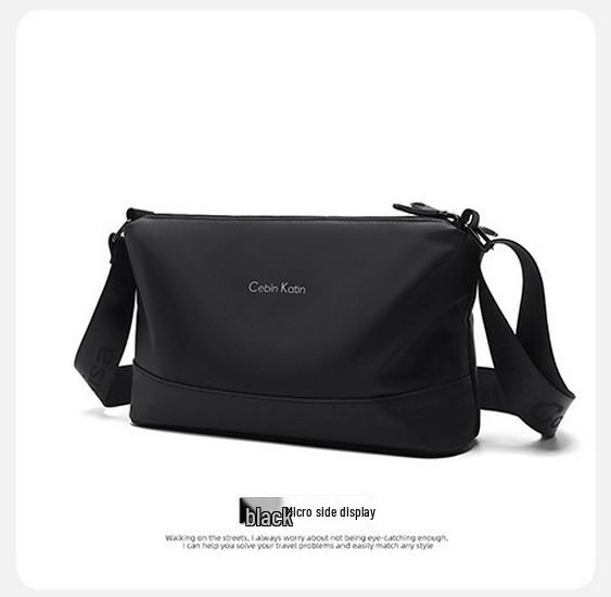 2025 Мужская Модная Сумка Кроссбоди в Корейском Стиле: Повседневный, Вместительный Рюкзак через плечо с несколькими отделениями