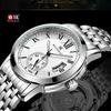 Новые роскошные мужские часы высшего бренда с коробкой, водонепроницаемые модные мужские механические часы