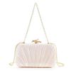 Womens Chain Strap Crossbody Bag Elegant Evening Bag Handbag Retro Banquet Bag Clutch Purse Shoulder Bag for Party