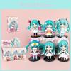 Hatsune Miku Chibi Pvc Figures Pack With Assembly For Collectors And Gift