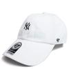 Seven Cleanup Low Cap Mini Logo Yankees [Forty Brand] (Свободно (55см-61см), белый)
