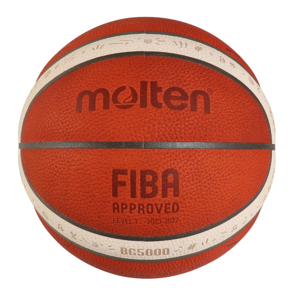 Molten BG5000 Официальный игровой мяч Чемпионата мира по баскетболу FIBA 2026 Размер 6 Женский, (B6G5000-W6G)