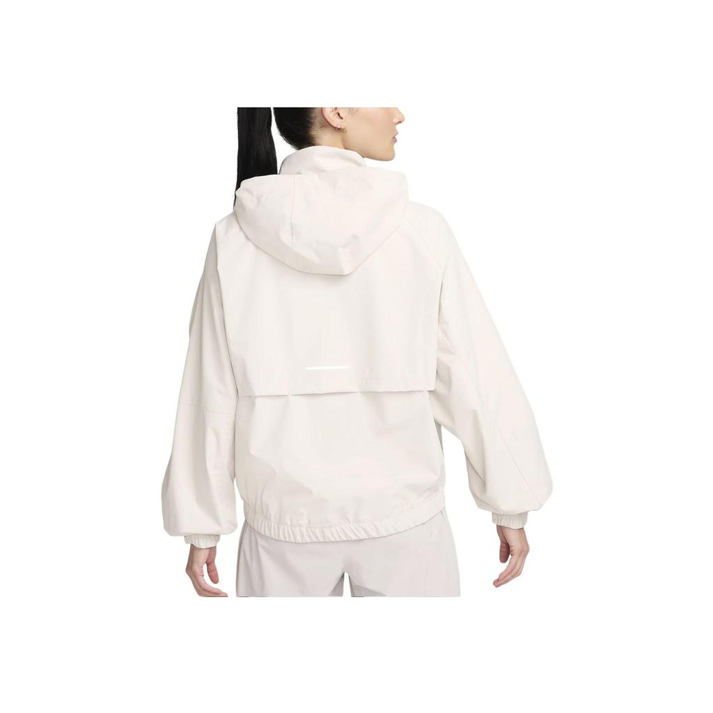 Nike Storm Fit Swift Однотонная повседневная куртка с капюшоном и молнией Женские куртки Каменно-коричневый FB7493-104