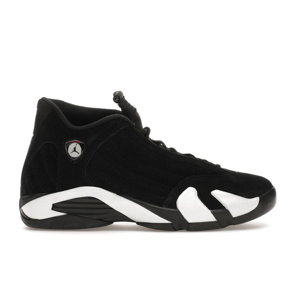 Air Jordan 14 Retro Black White Men Sneakers University-Red 487471-016