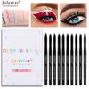 Julystar Color Eyeliner Gel Pen Waterproof and Oil-proof Eyeliner Does Not Smudge Long-lasting Eyeliner Eyeliner