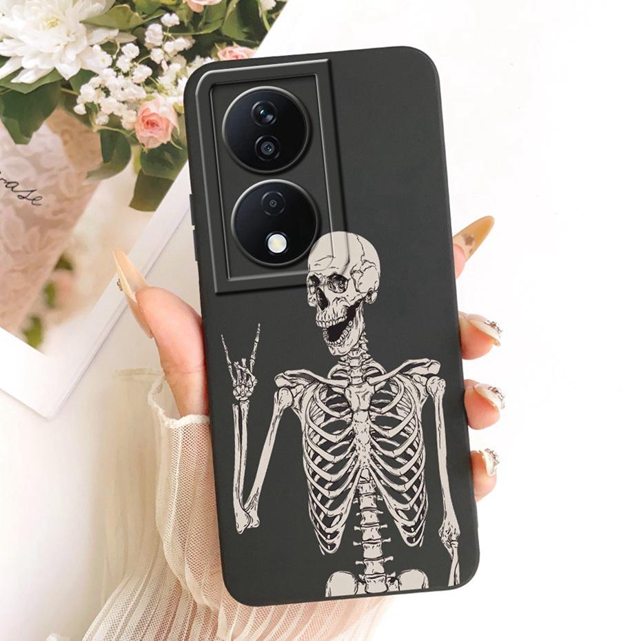 Cute Printed Phone Case For Honor X7b 4G 5G Soft Silicone Shockproof Cases For Honor X7b X 7B CLK-LX2 Covers Bumpers