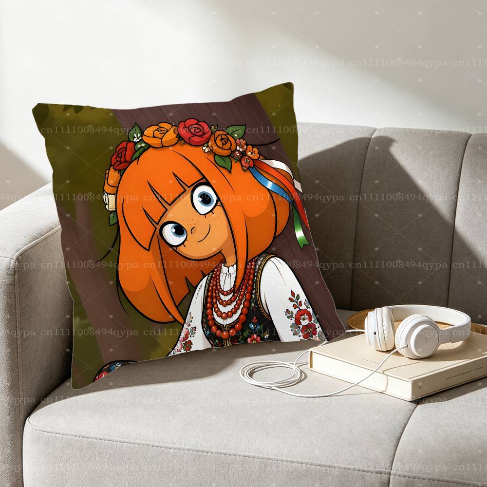 Ongezellig Maya Throw Pillow Cover Home Decor Art Design Decor Pillowcase Cushion Cover for Bed Sofa Living Room Indoor Outdoor