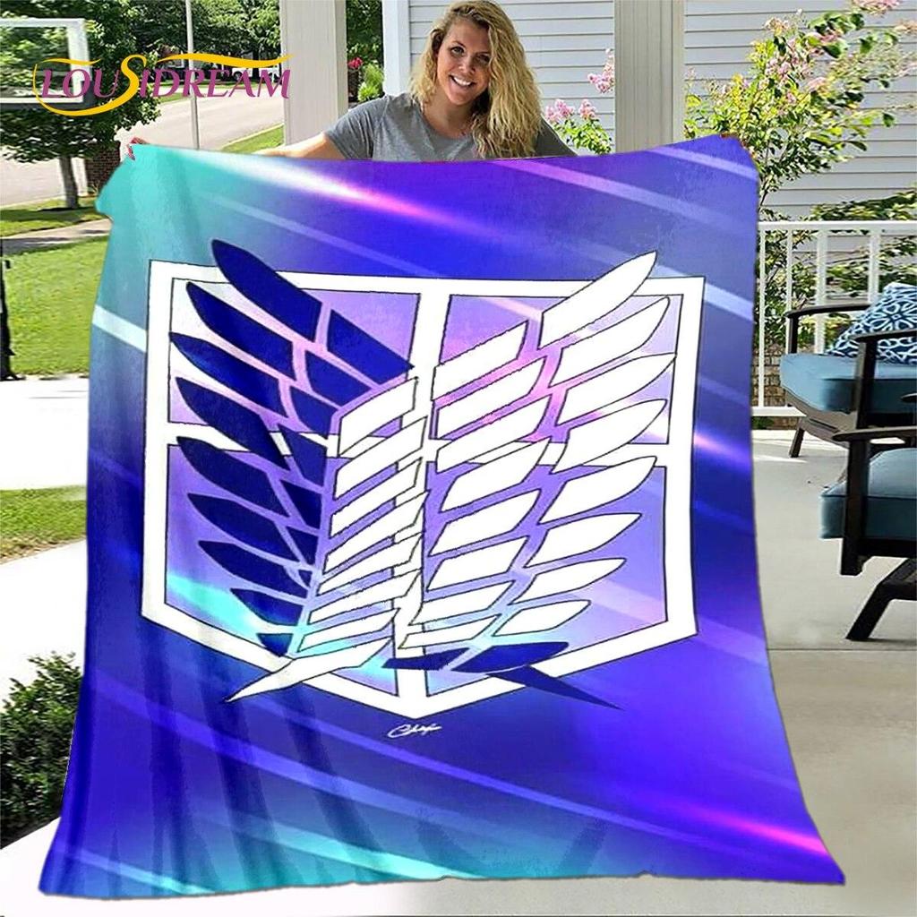 Одеяло с рисунком аниме «Убийца демонов», фланелевое одеяло, теплое детское одеяло из шерпа для гостиной, спальни, кровати