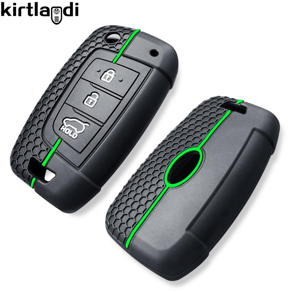 Силиконовый чехол для автомобильного ключа для Hyundai I30 Accent Tucson Ix35 Solaris Elantra Kona Celesta Sonata Для Hyundai Tucson 2021 Оболочка