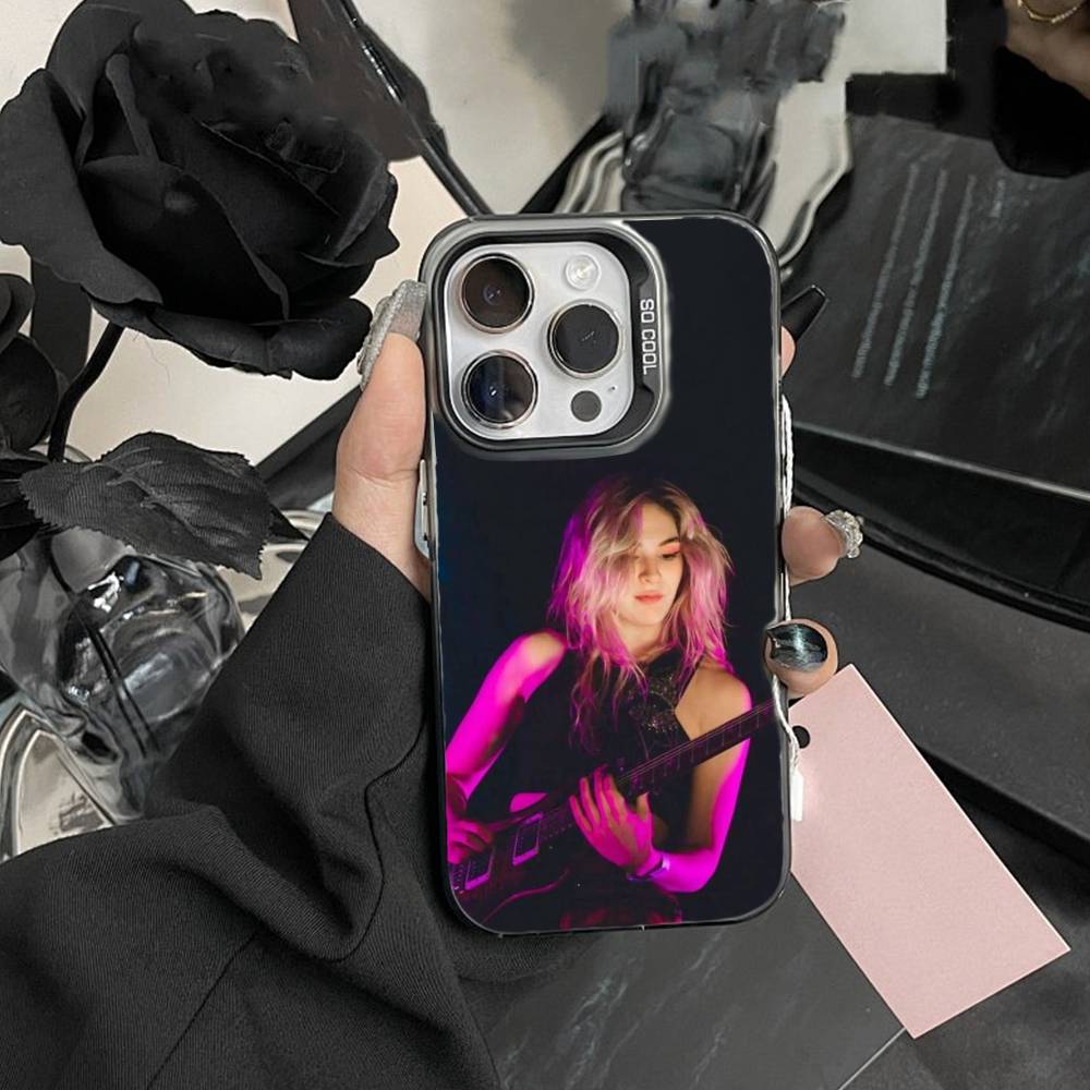 T-The Band W-Warning Phone Case For iPhone 17,16,15,14,13,12,Pro MAX Black Matte Shockproof Cover