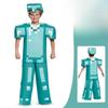 Косплей-костюм Алмазной брони из Minecraft из полиэстера для игры, аниме, ролевых игр