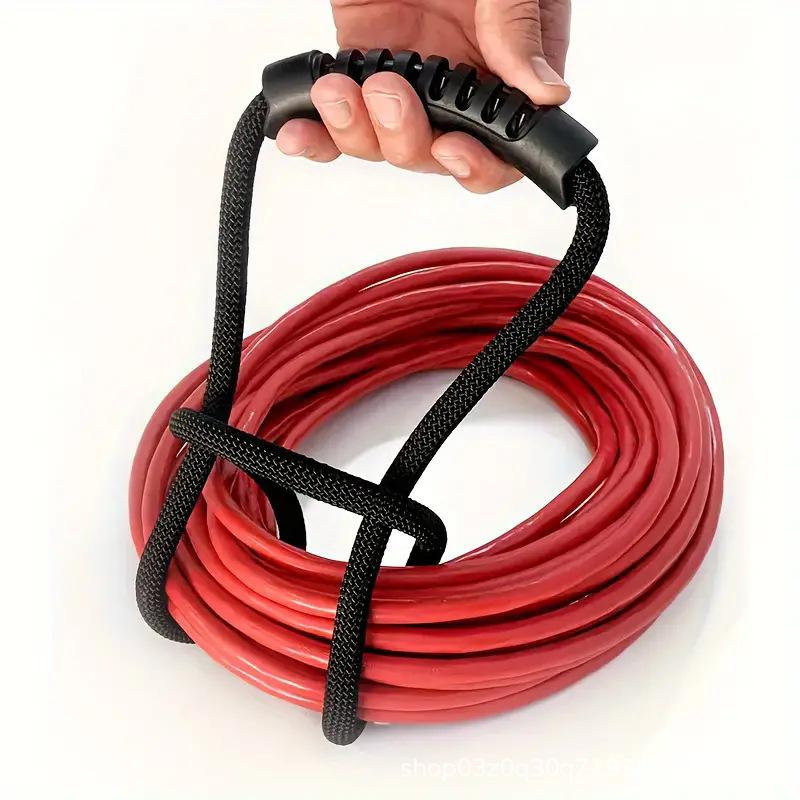5/1PC Storage Straps Heavy-Duty Hook and Loop Cord Carrying Strap Hanger Cable Organizer with Handle for Pool Hoses Garden Hoses