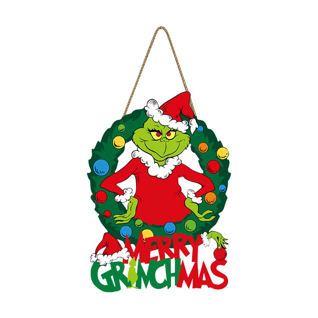 Christmas Decorations Indoor Home Decor Wooden Merry Christmas Sign Gnome Hanging Christmas Decorations For Christmas Tree Wall Door Home Decorations