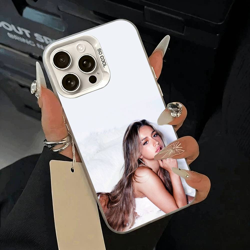 Новое Поколение Дивы - T-Tate -McRae Чехол для Телефона Для iPhone 17,16,15,14,13,12,11 Plus,Pro Max,XS,белый серебристый чехол для телефона