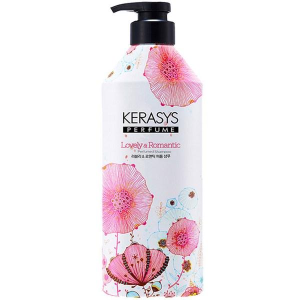 Kerasys Lovely & Romantic Perfume Shampoo Flower, 1, 980мл Корейский уход за волосами