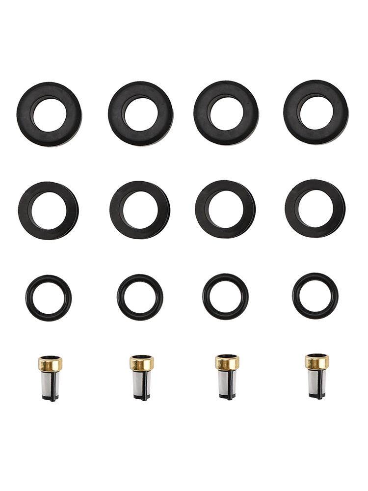 4 ШТ. Уплотнительное кольцо топливной форсунки, фильтр, уплотнитель, подходит для Mazda RX-7 FC 13B Rotary 1986-1991
