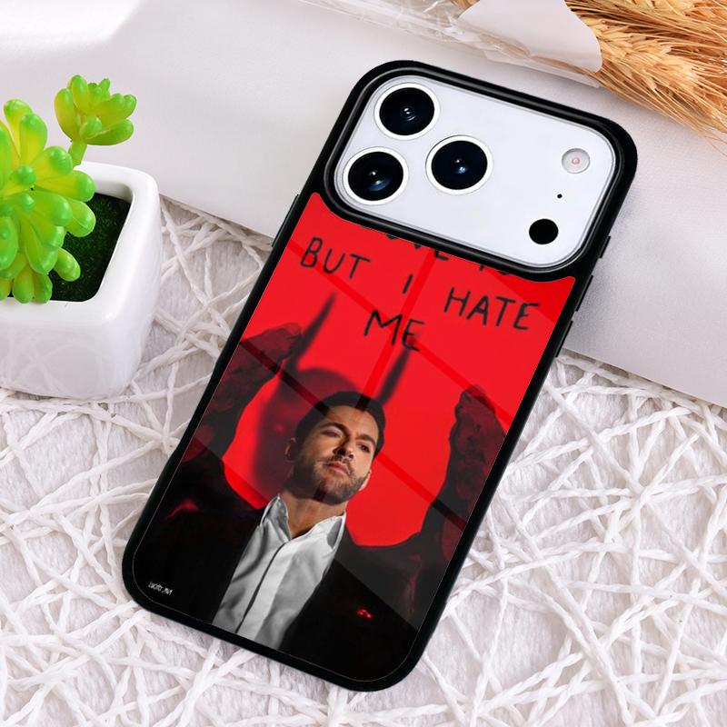 Lucifer Сериал Мягкий Чехол для Телефона для iPhone 17 Air 16 15 11 12 14 13 Pro Max Ударопрочный Чехол