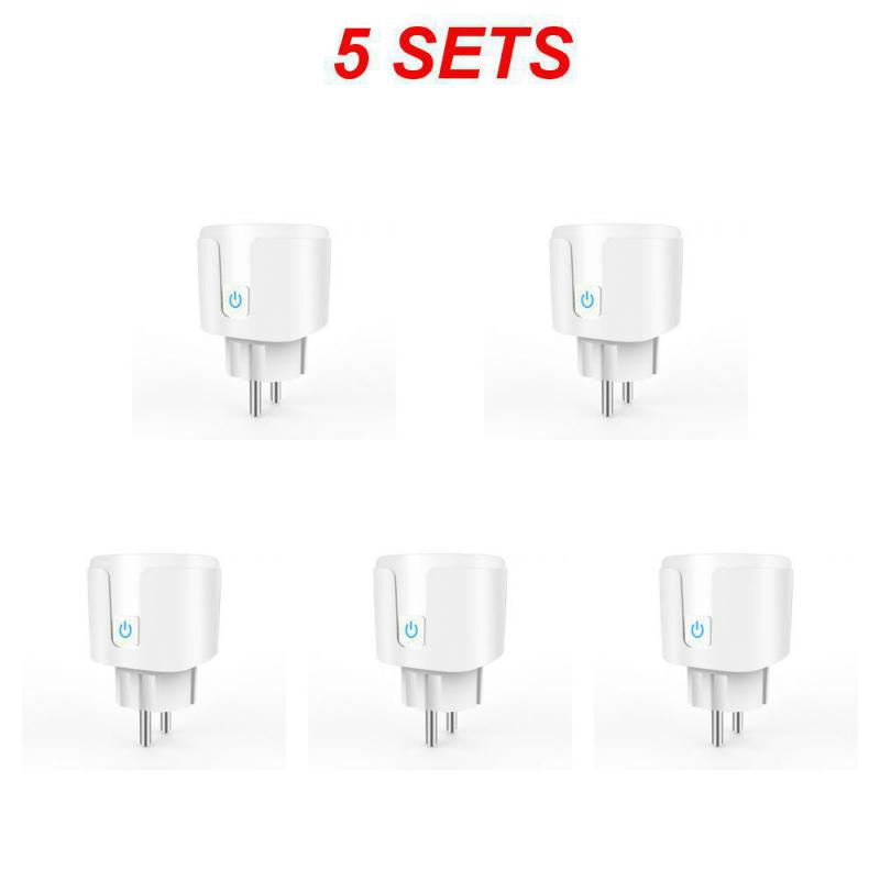 EWelink WiFi Smart Socket 20A EU Plug с мониторингом мощности и таймером розетки Умный дом Голосовое управление с Alexa Google Home Alice