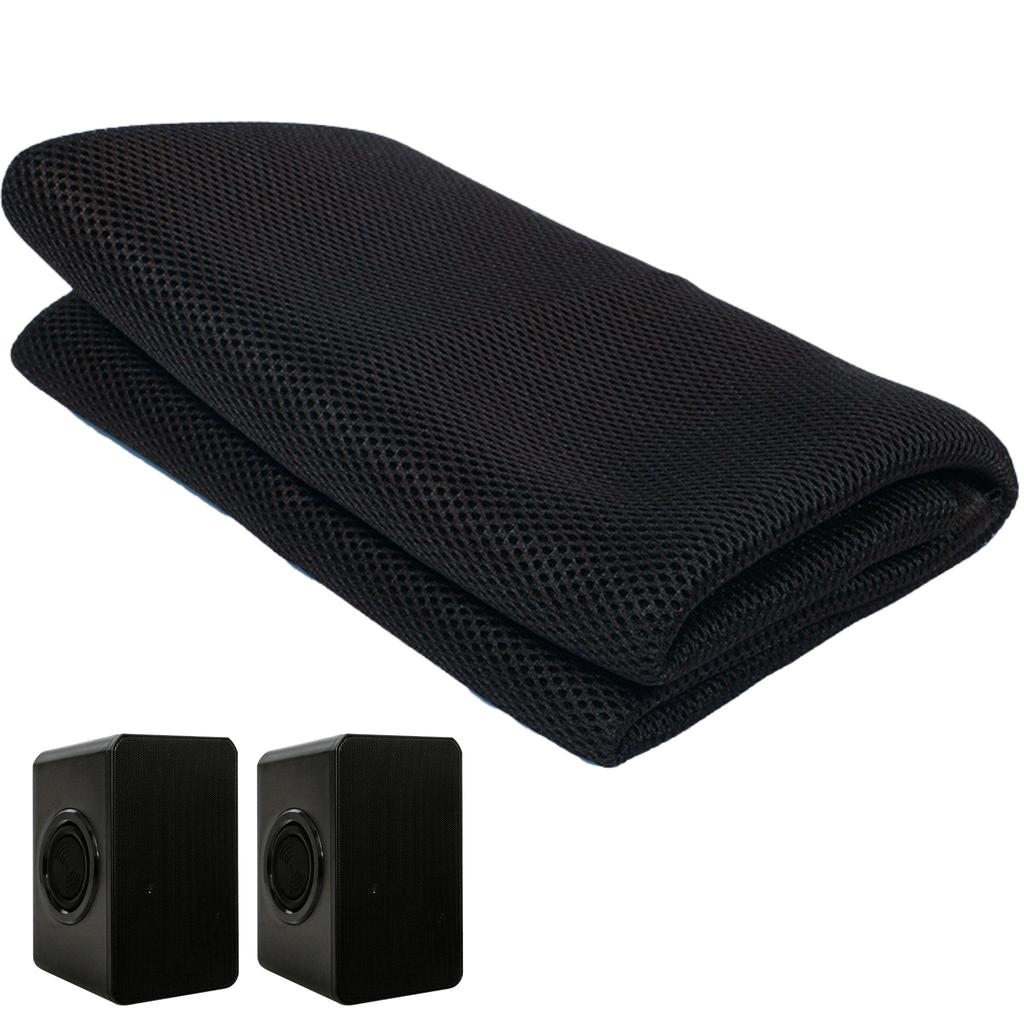 Speaker Grill Cloth Saran Net Fabric Mesh Audio Stereo Repair Replacement DIY Dustproof Protection Bath&bath