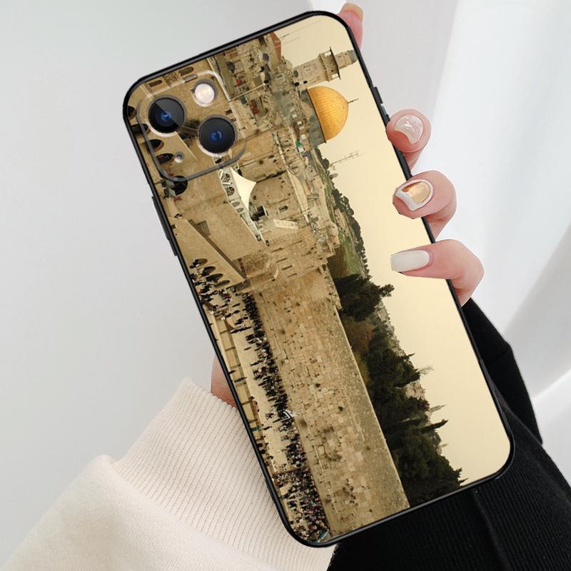 Чехол для телефона Иерусалим Западная стена плача Для iPhone 17 Pro Max 14 13 12 11 15 16 Pro Max mini 16 15 Plus 16e 17 Air Cover