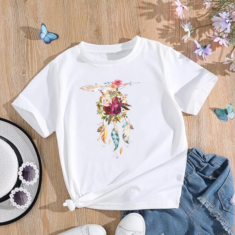 (Азиатский размер) Акварель абстрактный прекрасный стиль милая женская футболка с принтом модная футболка женская женская футболка с коротким рукавом графические футболки