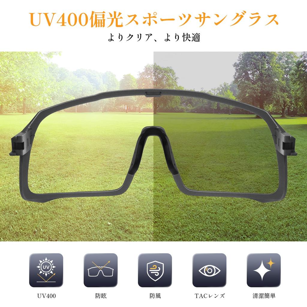 SPOheal Sports REVO TAC UV400 UV TR90 and Includes Storage 2 Replacement Suitable for Night and Watching FDA CE Sunglasses, Polarized, Technology,