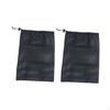 2Pcs Pump Barrier Bag Water Box with Drawstring Pond Anti Clogging Mesh for Outdoor