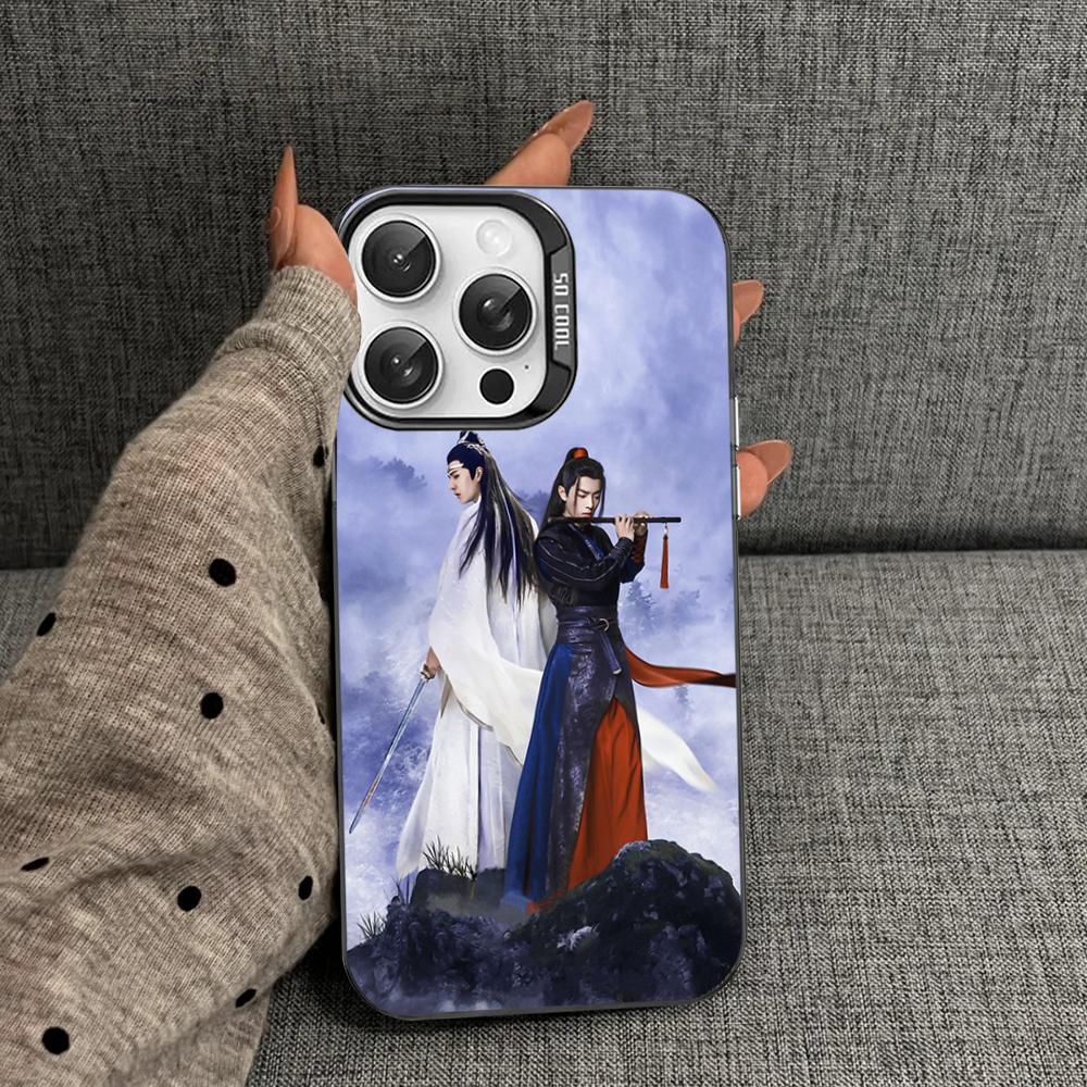 ChenQingLing Неукротимый Ван Ибо Сяо Чжань Чехол для телефона для iPhone 16 15 14 13 12 11 Pro Max X XR 8Матовый Ударопрочный Задний чехол