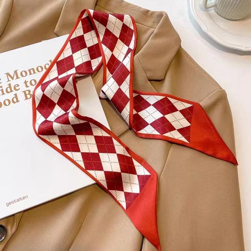 Multifunctional Flower Printed Hair Band Headwear Scarves