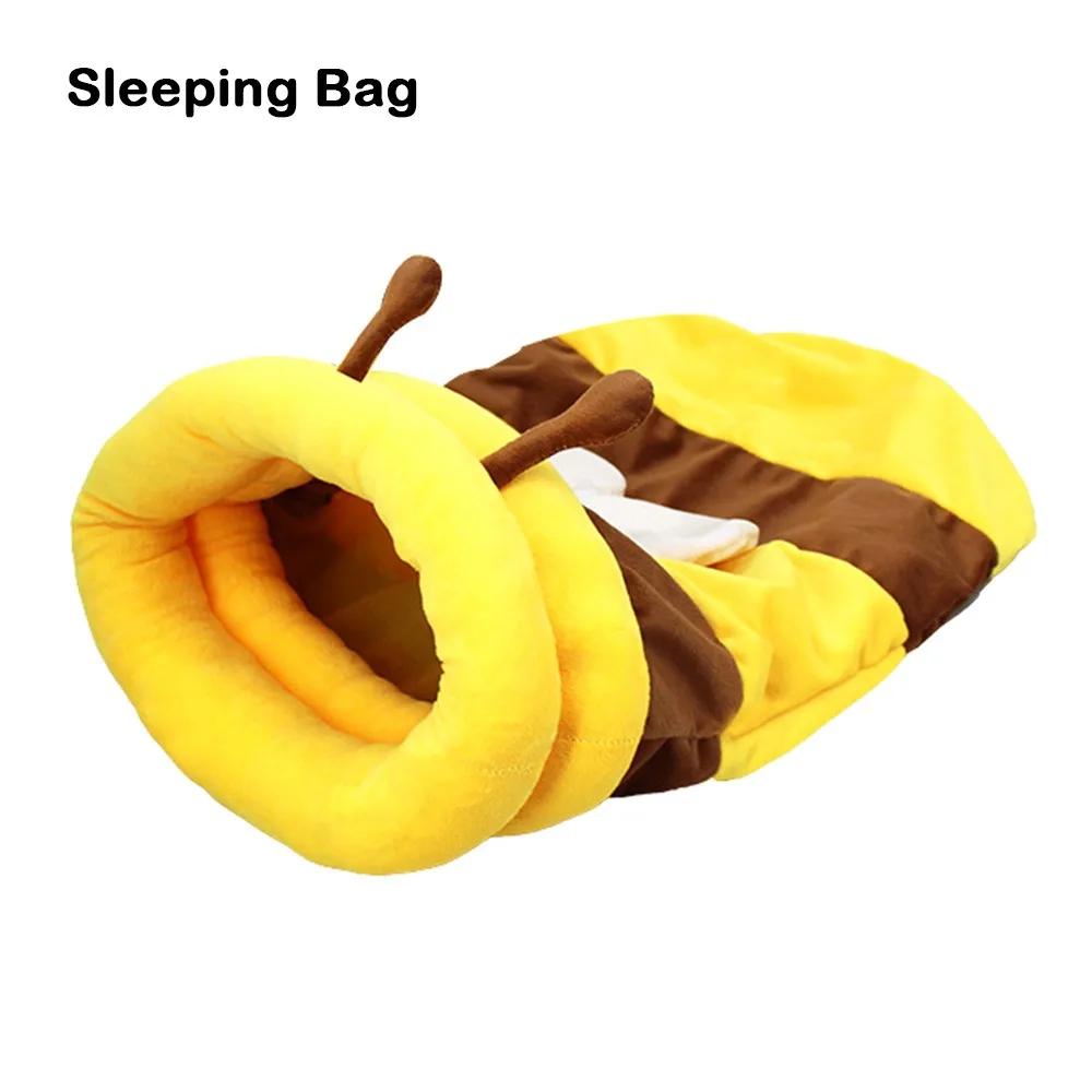 New High Quality Honey Pot Cave Cat Sleeping Bag Cold-proof Soft Honey-filled Cat Bed Wrap-around Comfortable Pet Cat Bed
