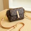 Fashion Printed Retro Crossbody Bag New Style Summer Bag Women's Bag One Shoulder Mother Bag